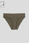 BASERANGE Flared Shorts UNBE Collection France Portugal BAS-UNBE-BLP-AU23-MOLV Dark Green UNBE-BL-WI22